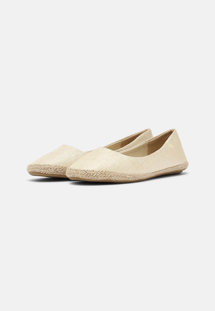 Ballerine Anna Field Espadrillas Plates Slip on Doré Femme | JMT-6808587